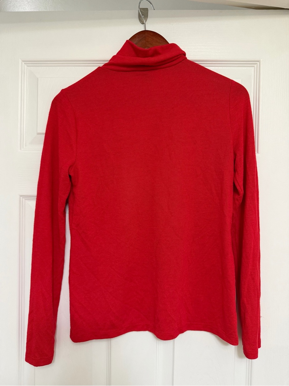 Banana Republic Bright Red Turtleneck Sweater